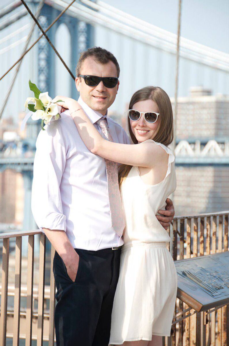 Ольга Скабеева и Евгений Попов