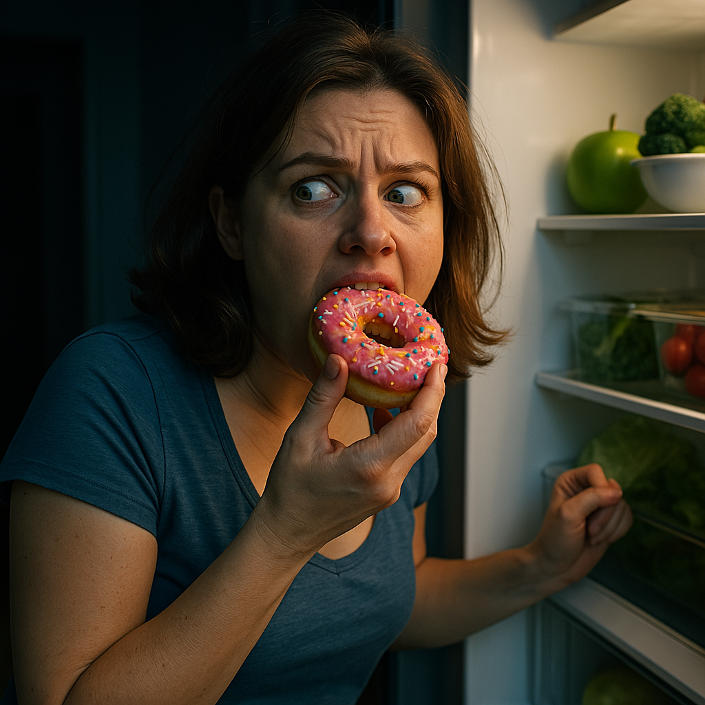 Знакомое чувство вины за съеденные на ночь вкусняшки