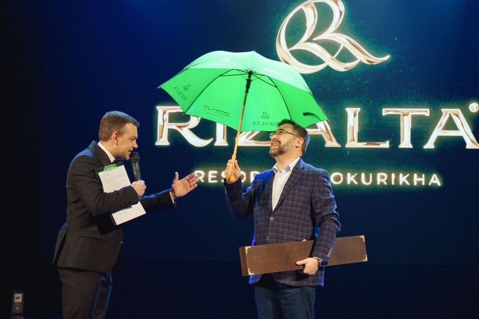    Руководитель Zont hotel group Александр Гендельсман на презентации комплекса Rizalta. Источник: предоставлено компанией "Жилищная инициатива"