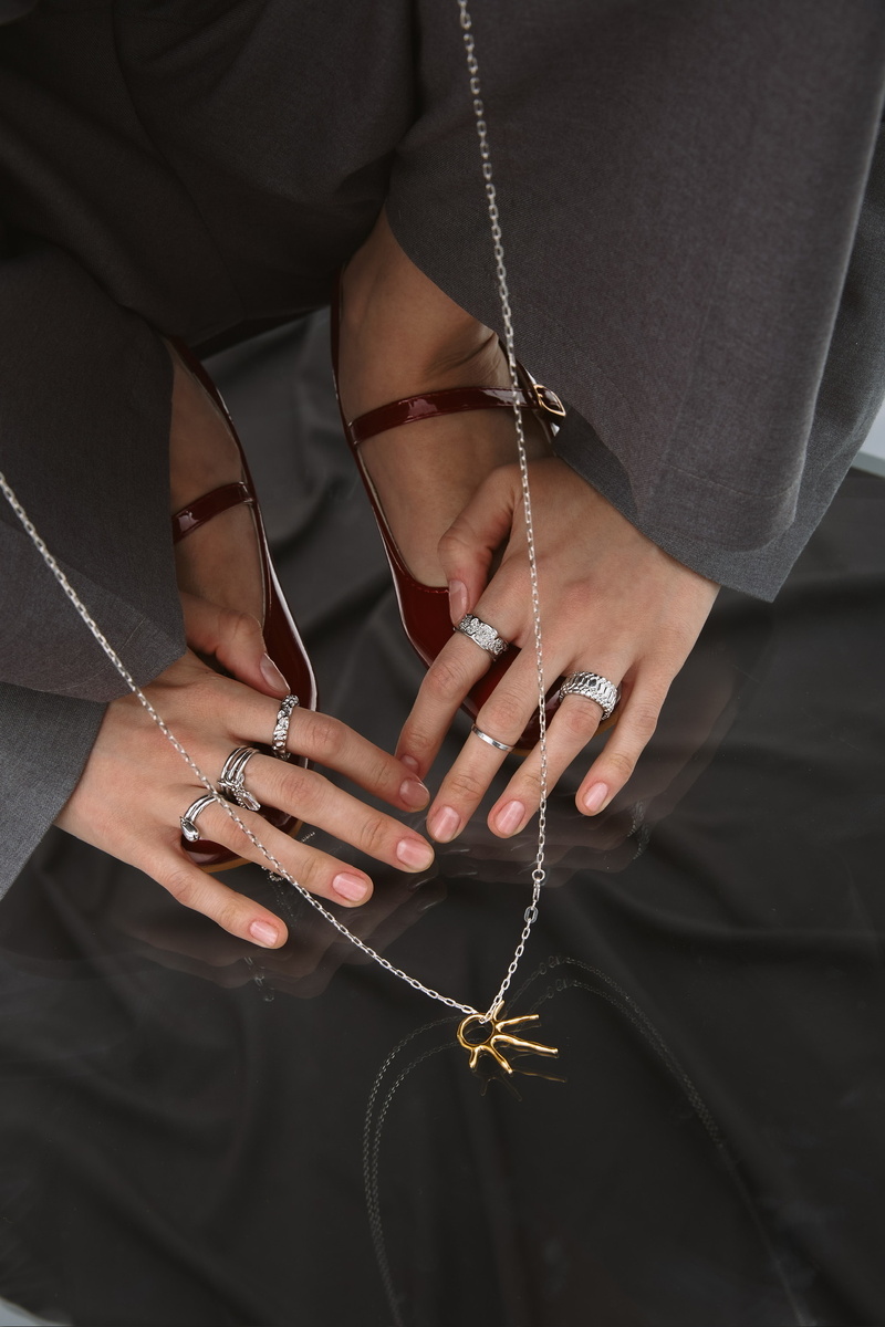 Серебряная подвеска «ключ к свету» 2.0 gold