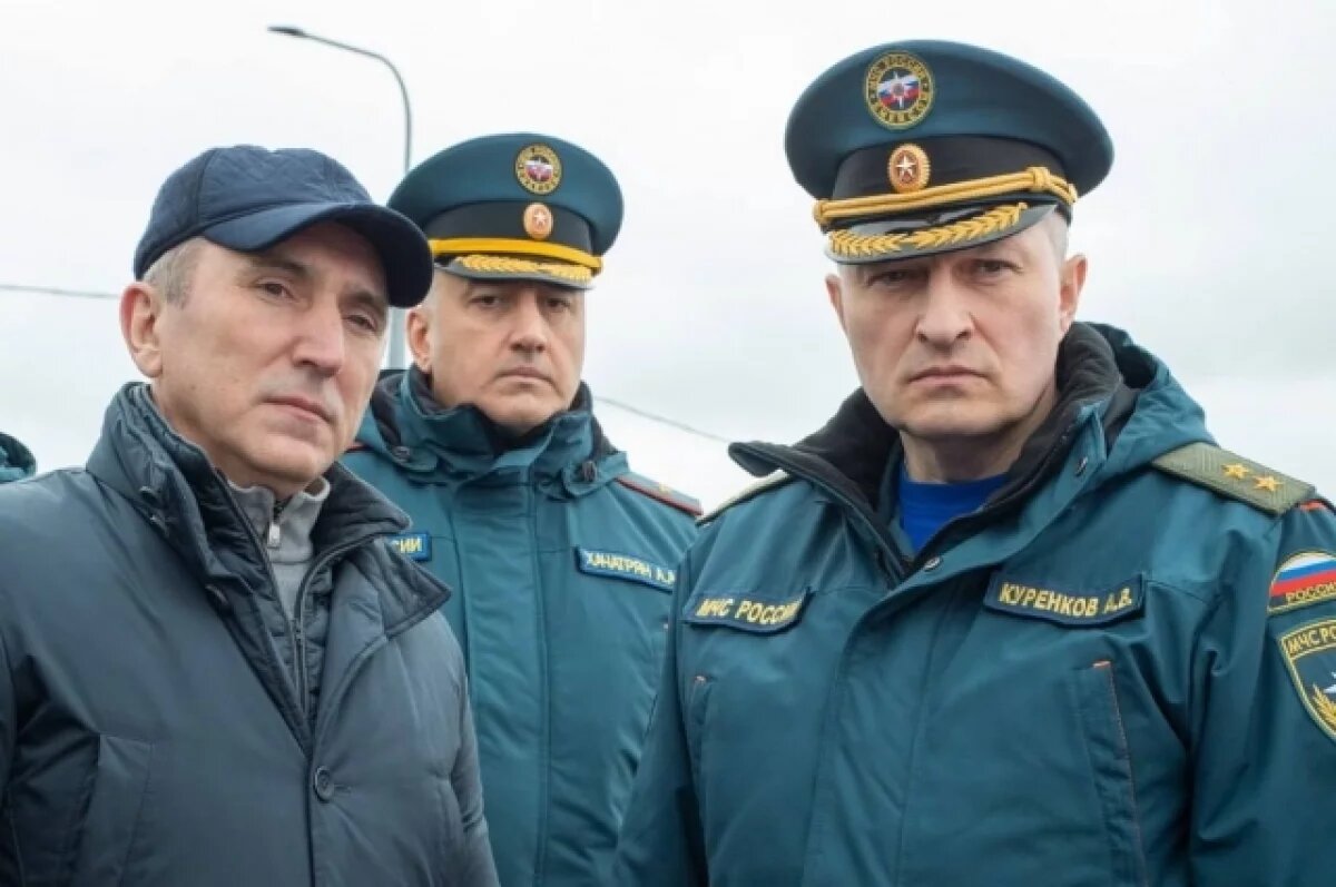    Глава МЧС доложил президенту о тюменской обстановке с паводком