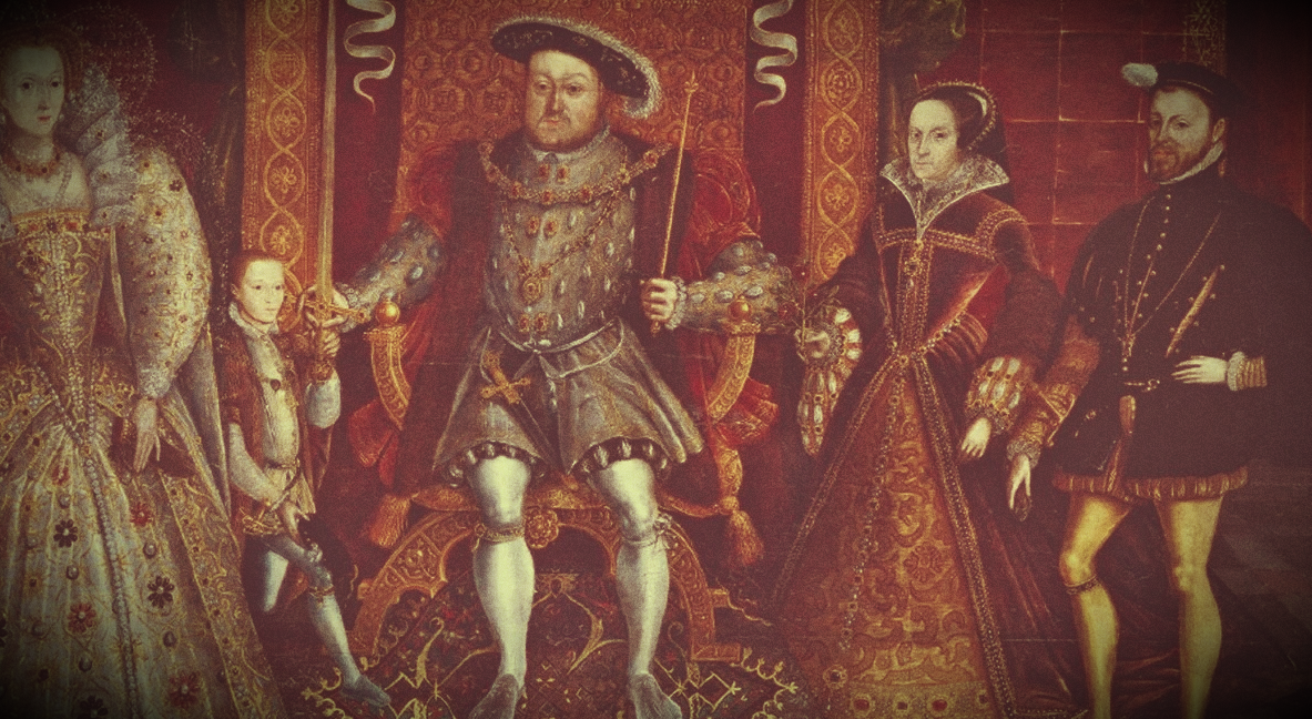 Семья Генриха VIII. Изображение взято с Яндекс картинок.