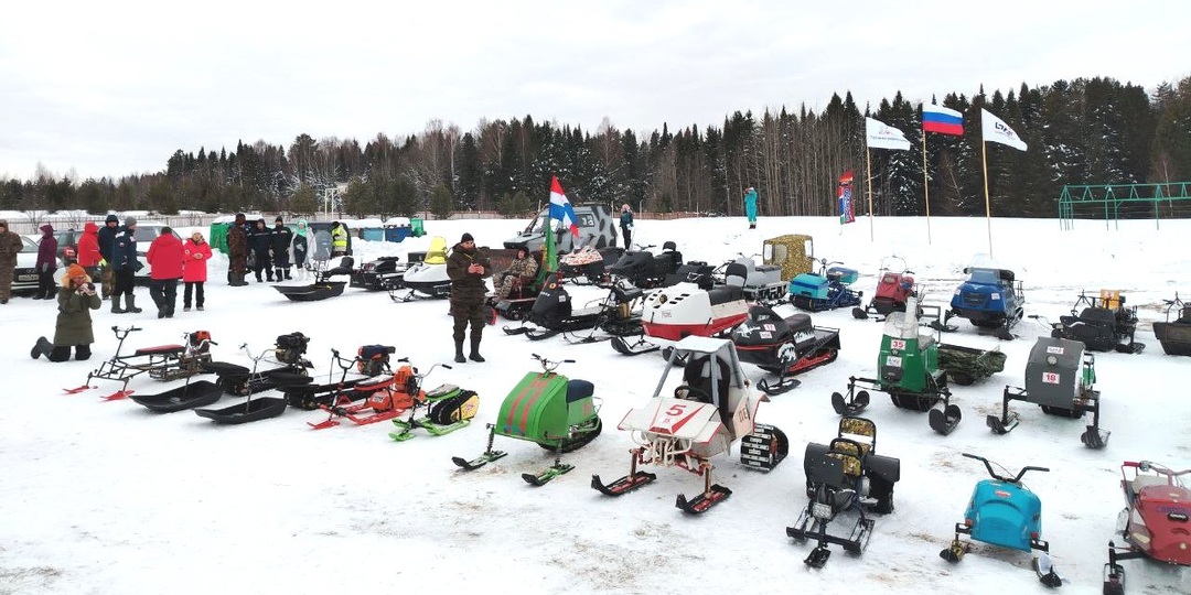 Зимний слёт самодельной техники 2025 год.