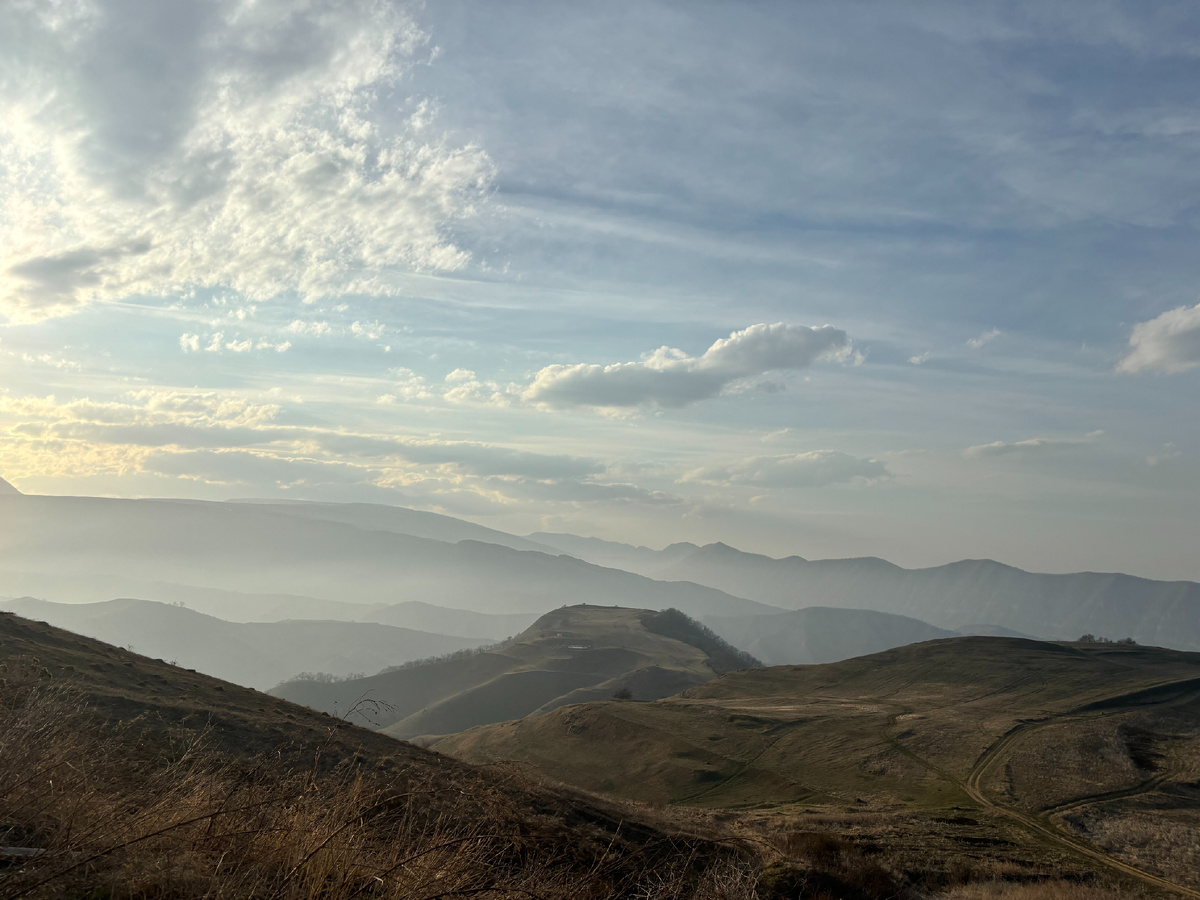 По догоге в Балхар