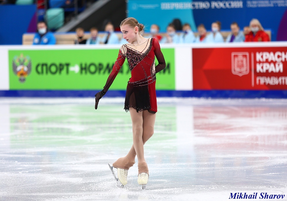 Софья Муравьева. Первенство России 2021. Фото Михаила Шарова