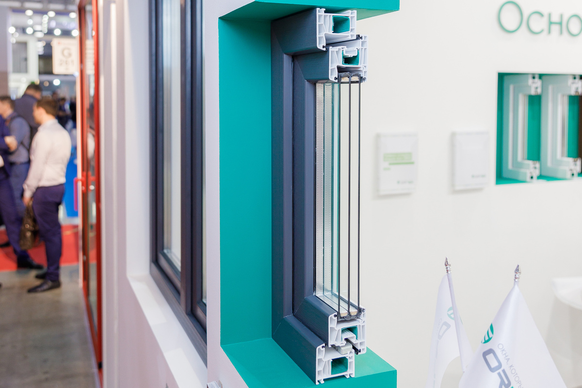 Первый российский ПВХ профиль с цветным акриловым покрытием ORTEX Optima Design