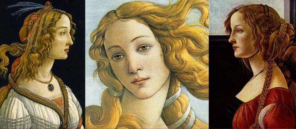 Симонетта Веспуччи кисти Боттичелли (Источник: Яндекс)