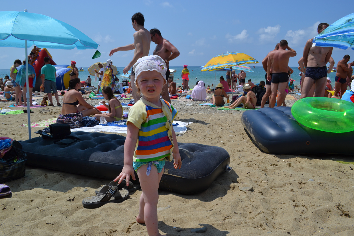 Городской пляж. Ну, такое себе...