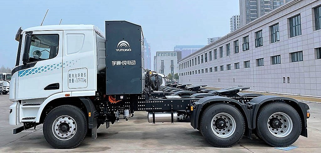 ПРОИЗВОДИТЕЛЬ ЭЛЕКТРОТРАКОВ YUTONG РАЗРАБОТАЛ ОБНОВЛЕННУЮ МОДЕЛЬ