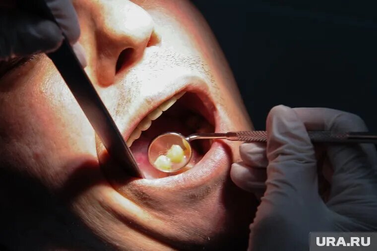 На форуме челябинцы показали зубные импланты собственной разработки. Фото: Вадим Ахметов © URA.RU