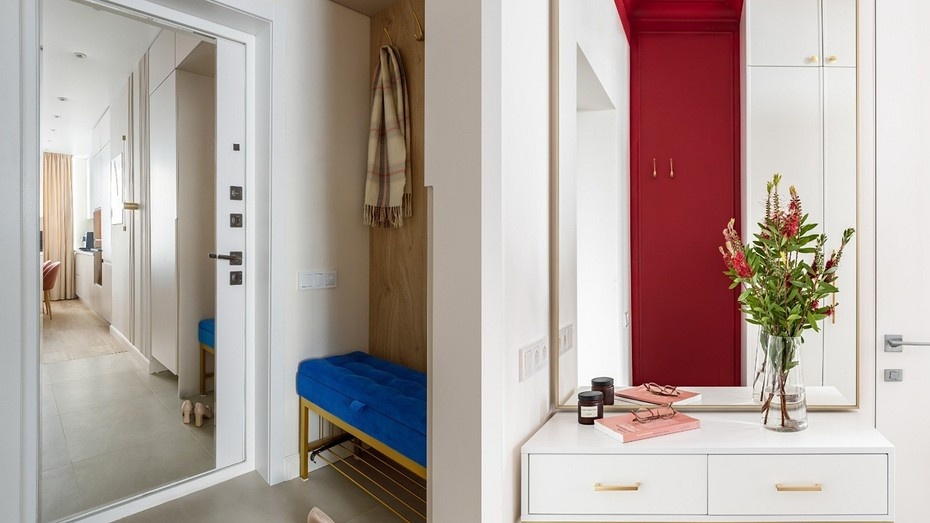 Слева проект Регины Сажиной. Справа проект Карины Алтуниной