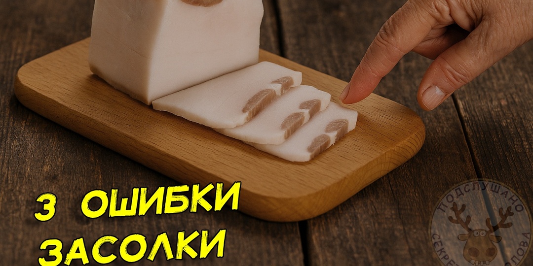 3 ошибки при засолке сала, которые делают 90% хозяек. Как засолить его правильно