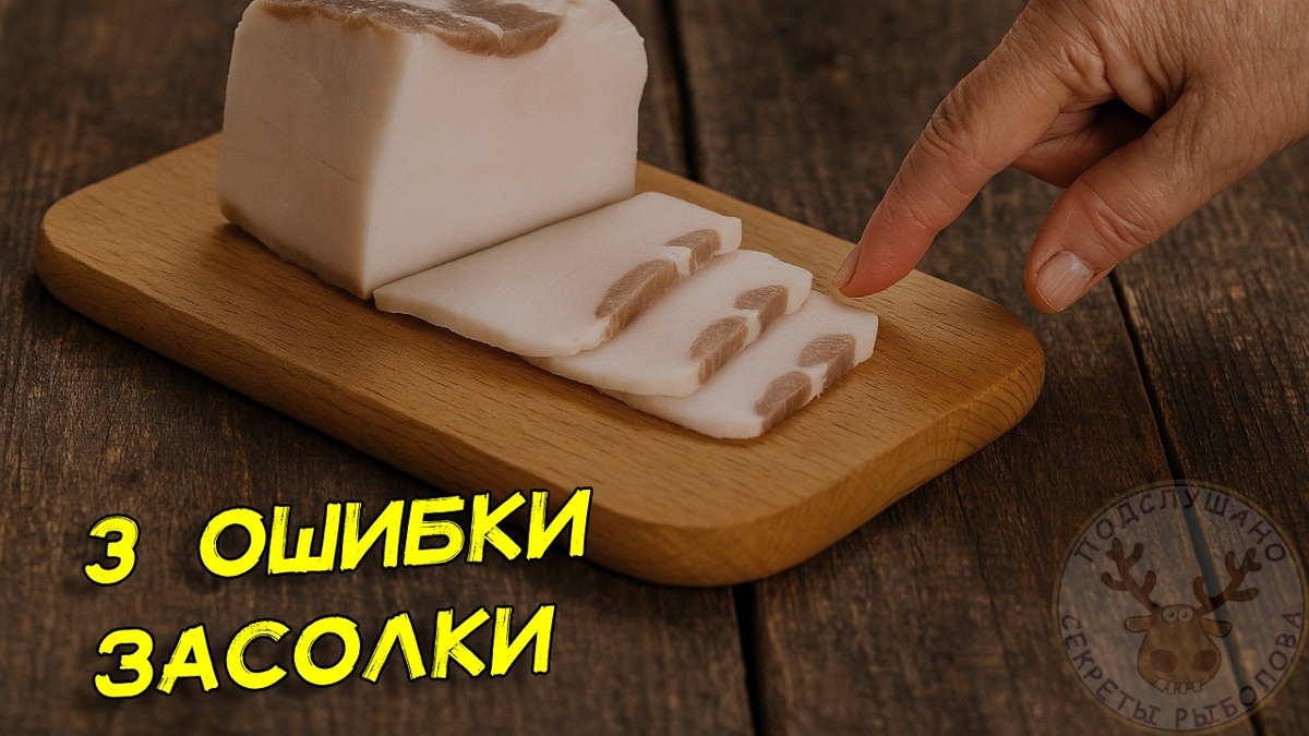 Как правильно засолить сало