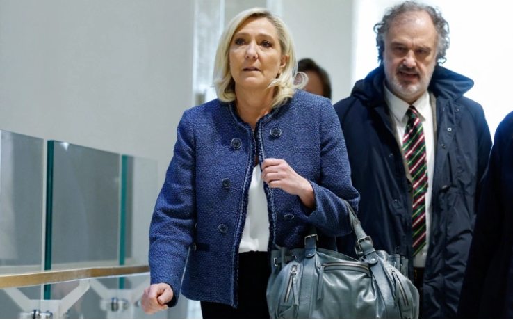    Ле Пен назвала кандидата, который заменит её на выборах президента Франции