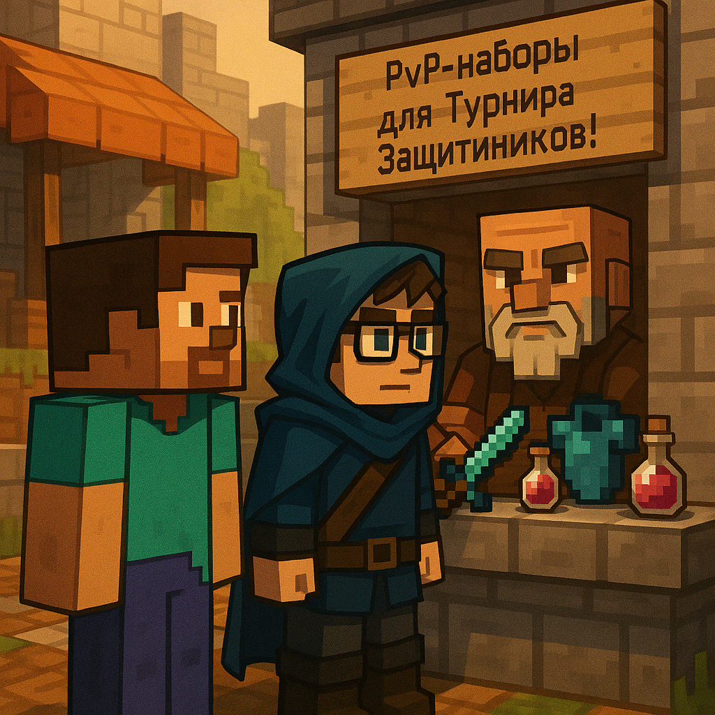 PvP-наборы на сервере Майнкрафт Элдория https://eldoria.fun