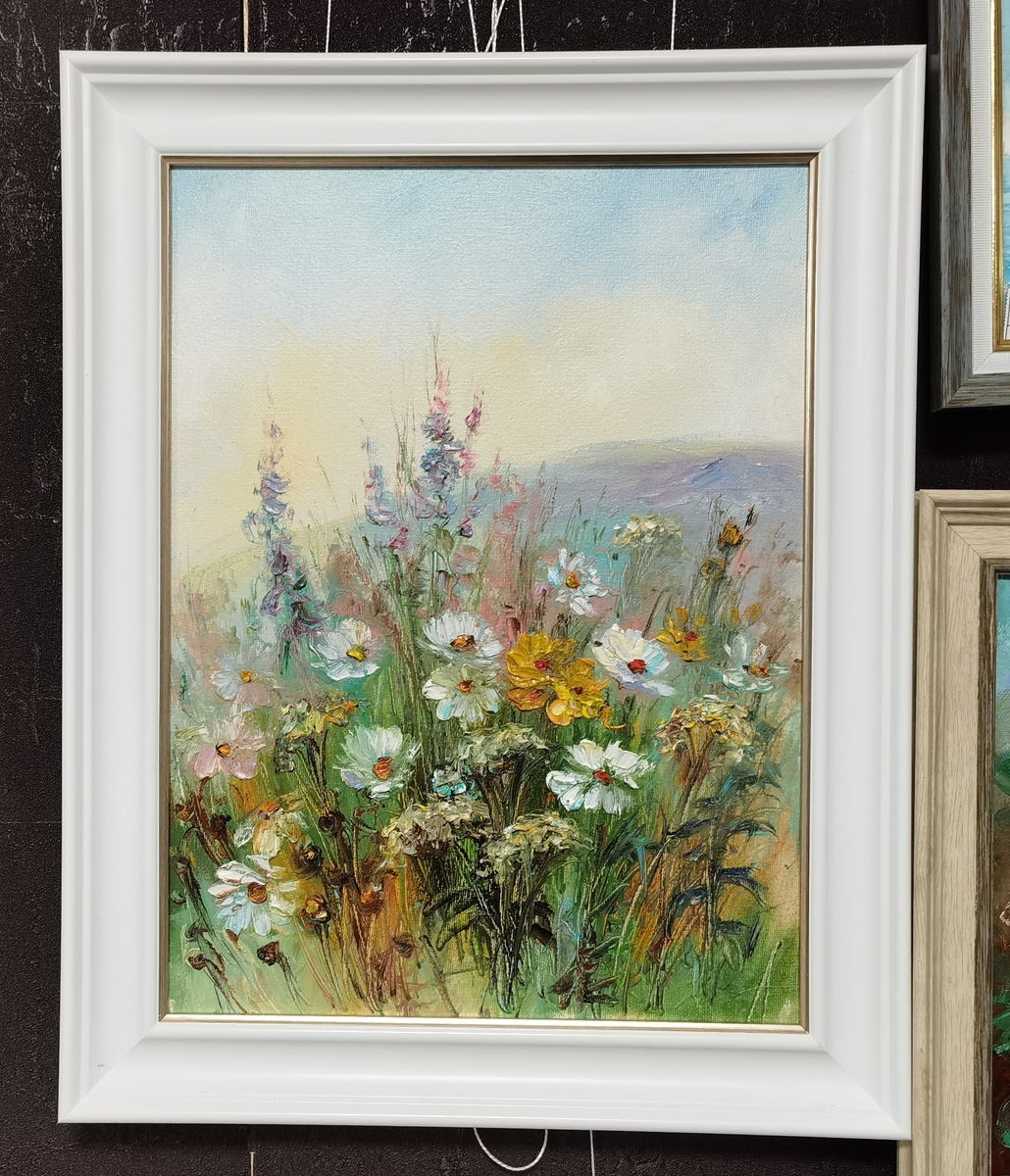 Оформление картины художницы Игуменовой Алены в раму от багетной мастерской Галерея РА