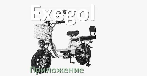 
Приложение для велосипеда Exegol на Android и iPhone для настройки, управления, прошивки