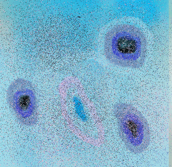 Предполагаемое распределение проницаемости пространства