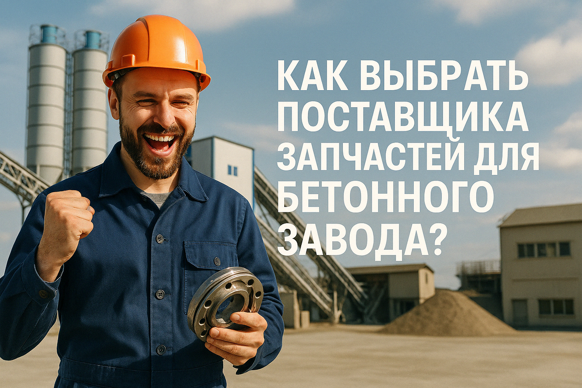 Выбор идеального поставщика запчастей для бетонного завода