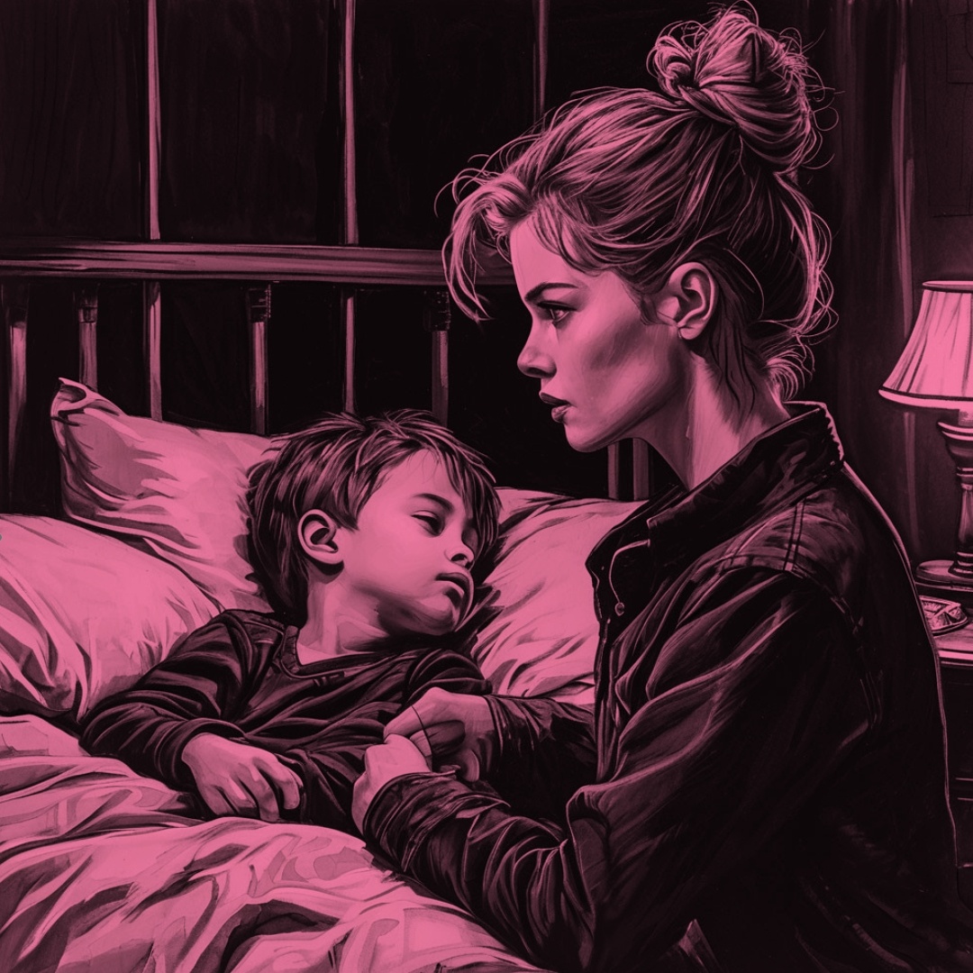 Температура оставалась высокой, и я уже вторые сутки не могла нормально спать.