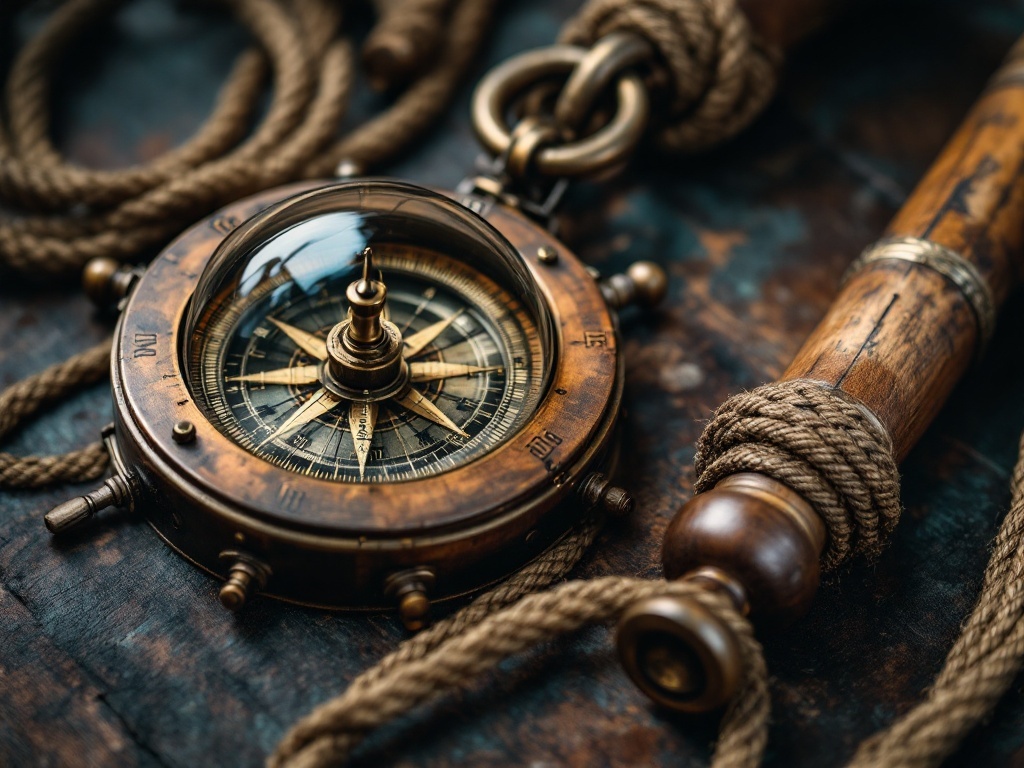 Компас и лот