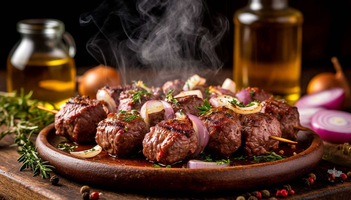 Классический шашлык.