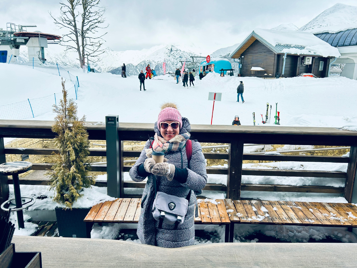 Ваш автор на склонах Альпики 