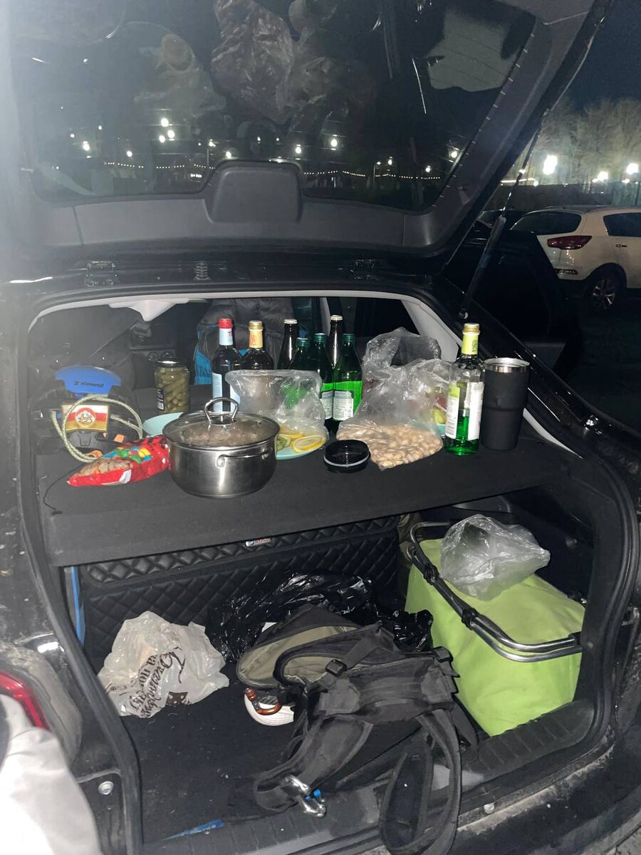 Первая машина с питанием