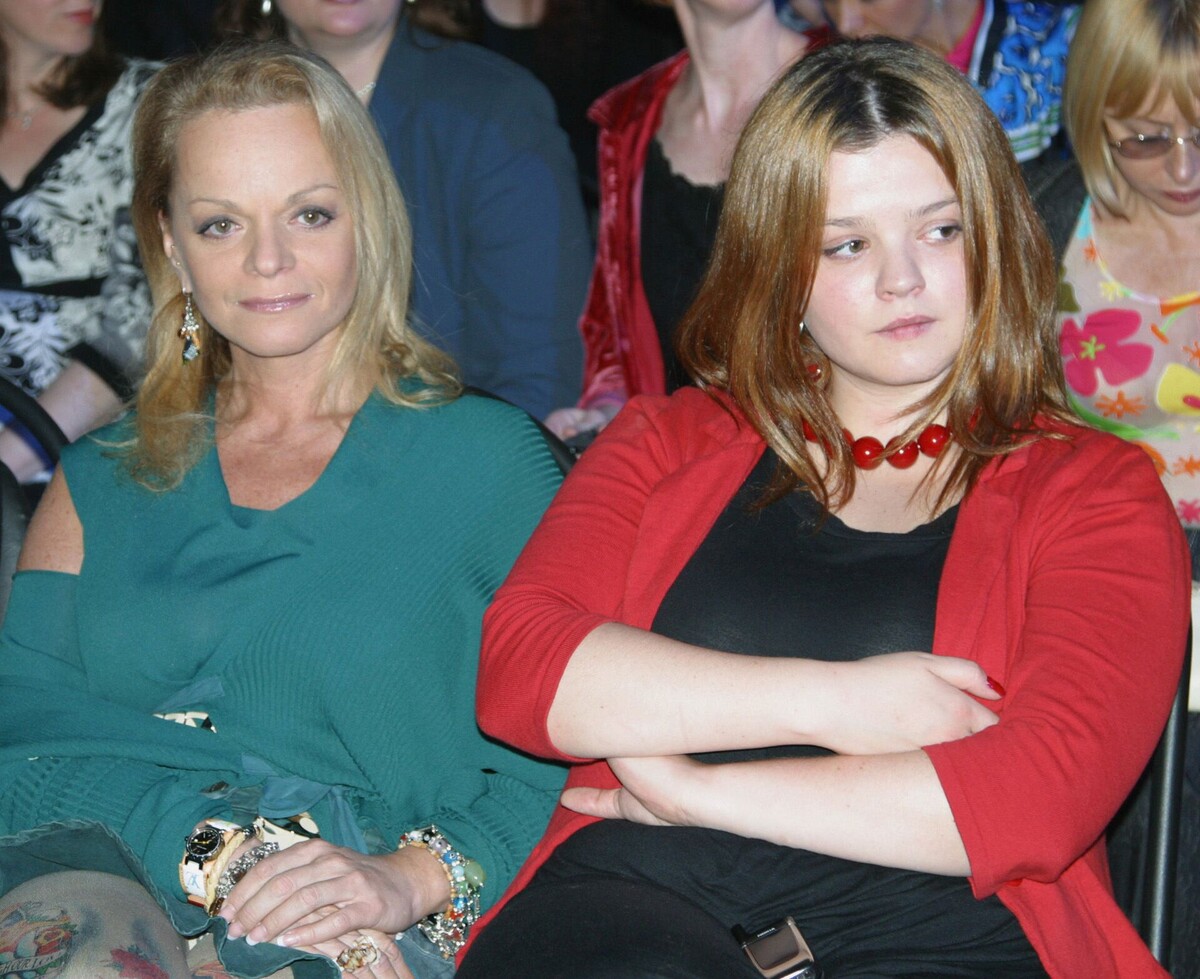 Ангелина Миончинская с мамой