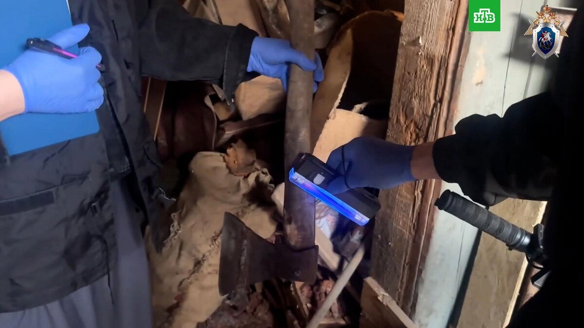    СК показал видео с места убийства трех детей в Канске