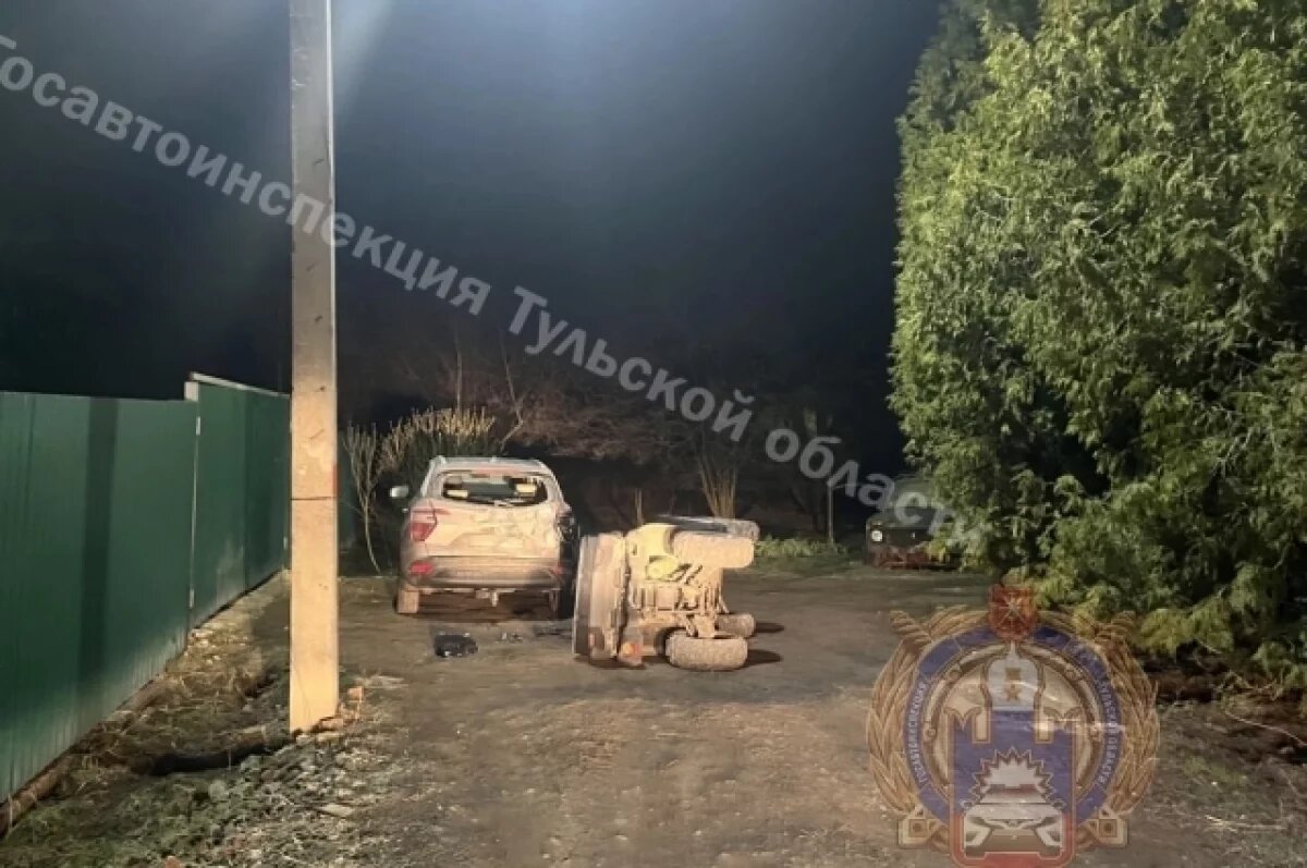    Два человека пострадали в ДТП с квадроциклом в Туле