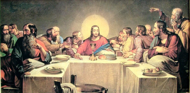 «Тайная Вечеря» - Шебуев Василий Козмич (1838г.,СПб. ГРМ)