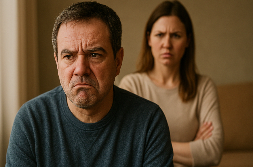 Раздражение. Фото из личного архива.