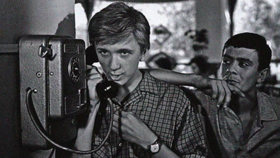 Евгений Стеблов с Никитой Михалковым в фильме «Я шагаю по Москве», 1963