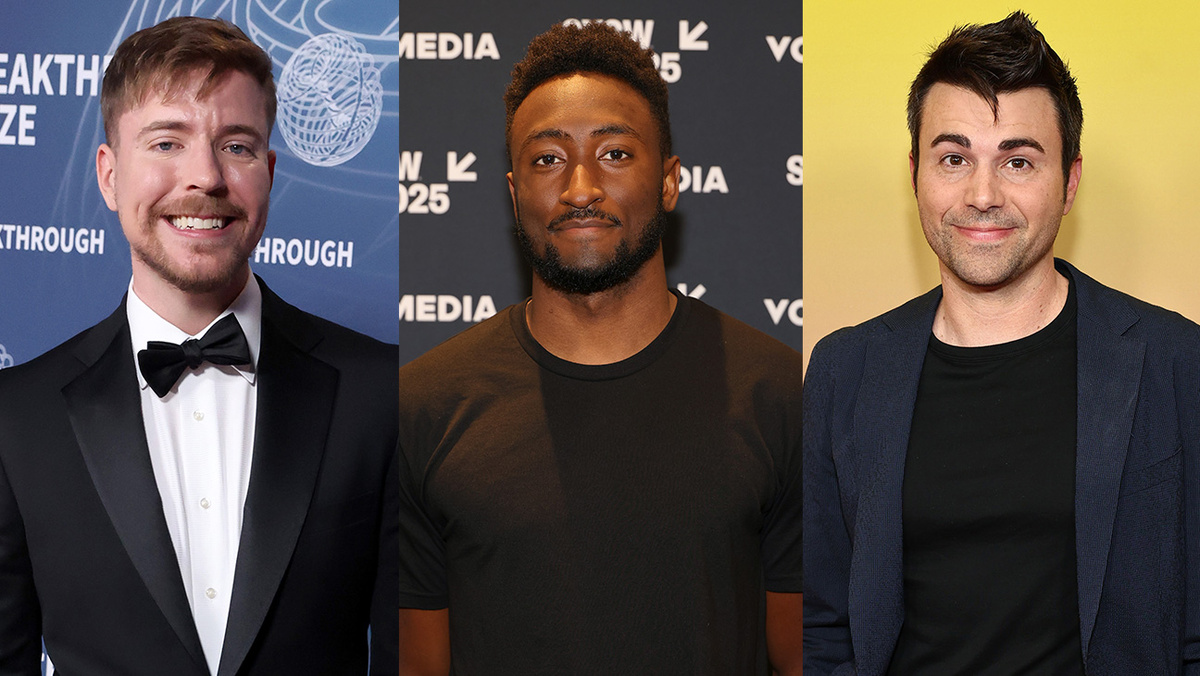 Мистер Бист, Маркус Браунли и Марк Робер
