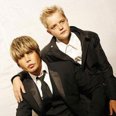    Сергей Зверев с приемным сыном. Фото: ТВЦ