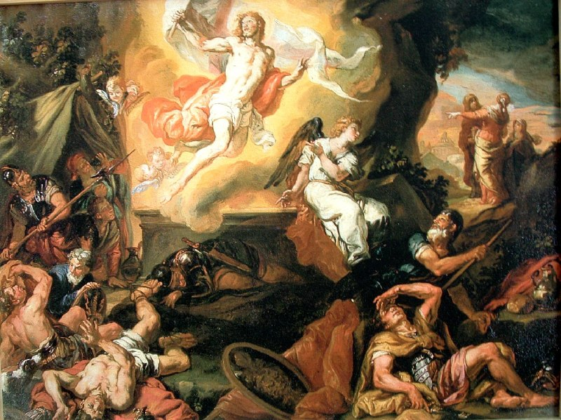 «Воскресение» - Иоганн Карл Лот (1690г. (Ватикан))
