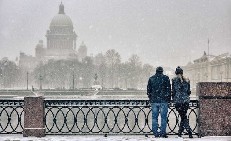 Зимний Петербург