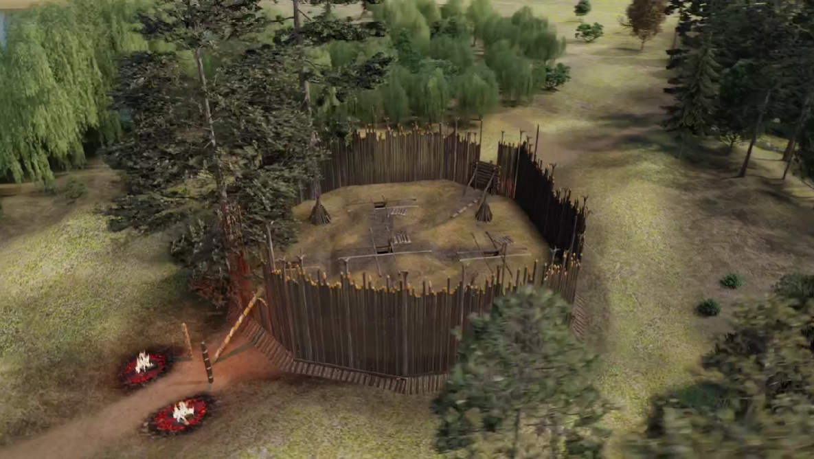    Древних каюковцев на исторических картинах-реконструкциях оживил югорский художник