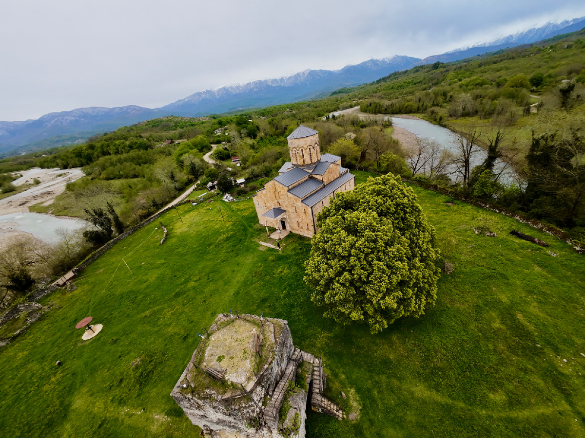 Храм с высоты птичьего полета