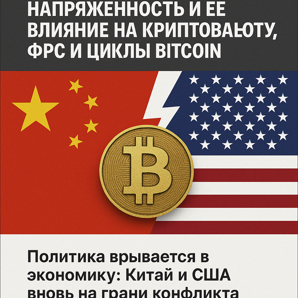 Китай vs. США: Как Геополитика Влияет на Криптовалюту, ФРС и Биткойн