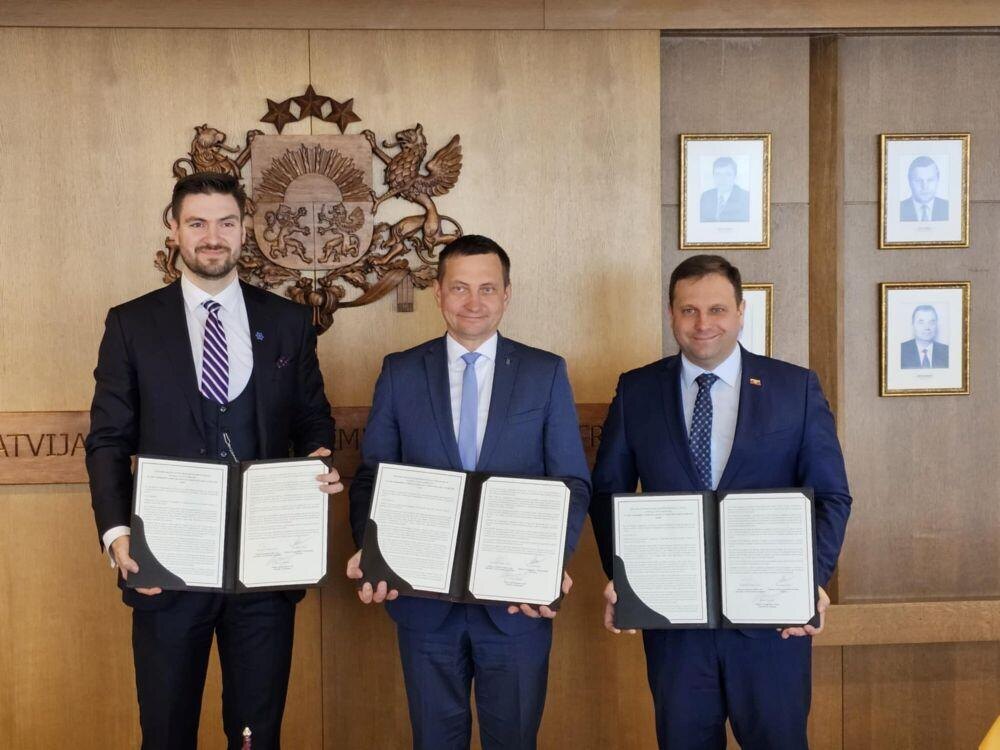 Министры сельского хозяйства Эстонии, Латвии и Литвы © Lietuvos Respublikos žemės ūkio ministerija