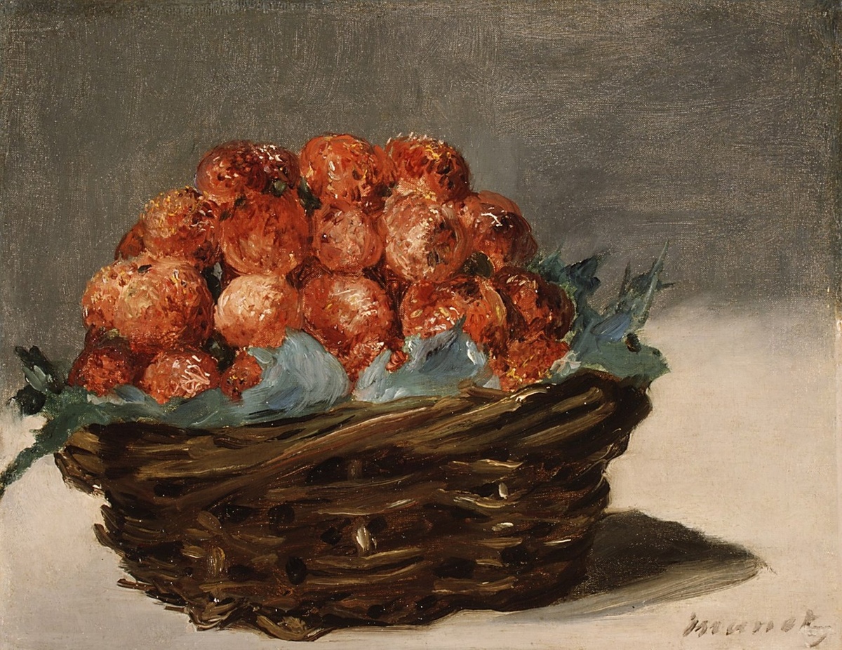 Эдуард Мане, Клубника. 1882