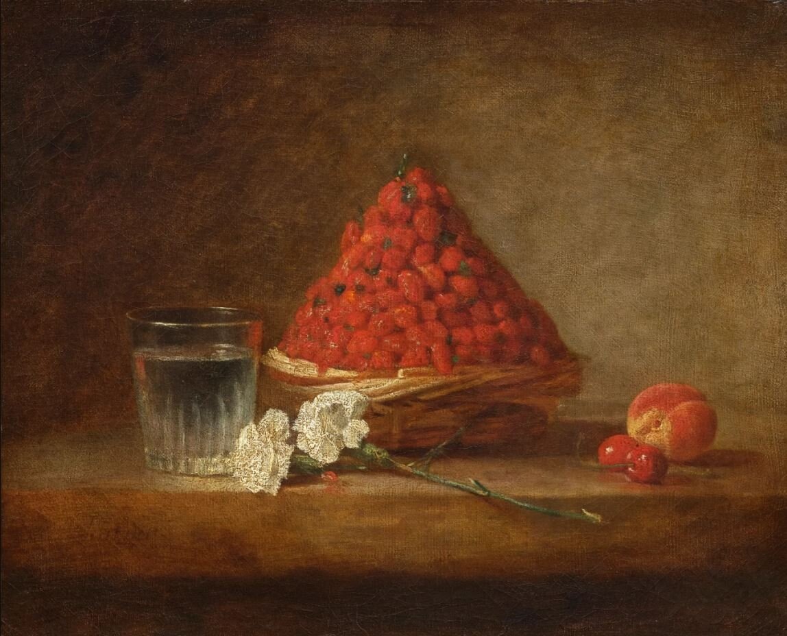 Жан-Батист Шарден, Земляника, 1761