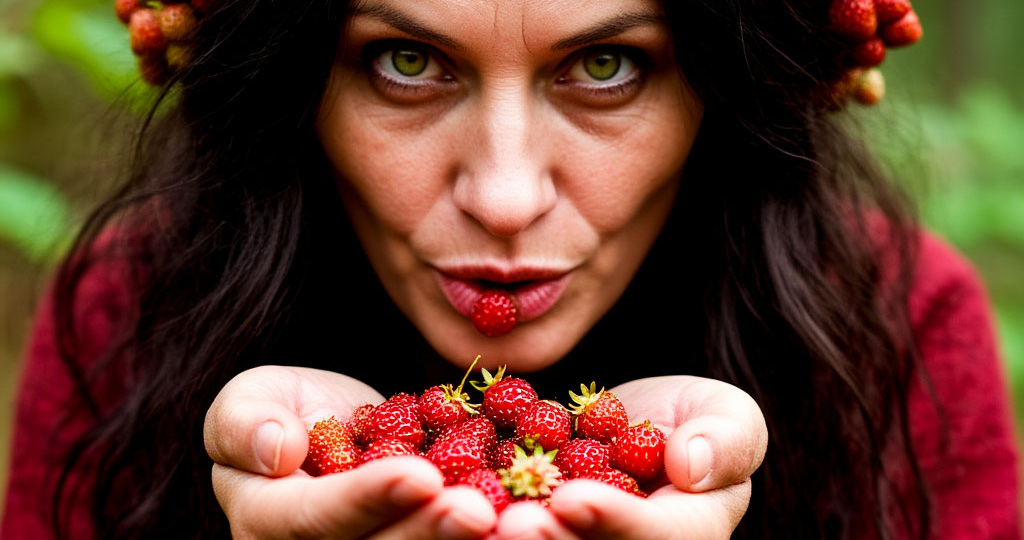Магические свойства земляники - или почему её нельзя собирать в одиночестве
