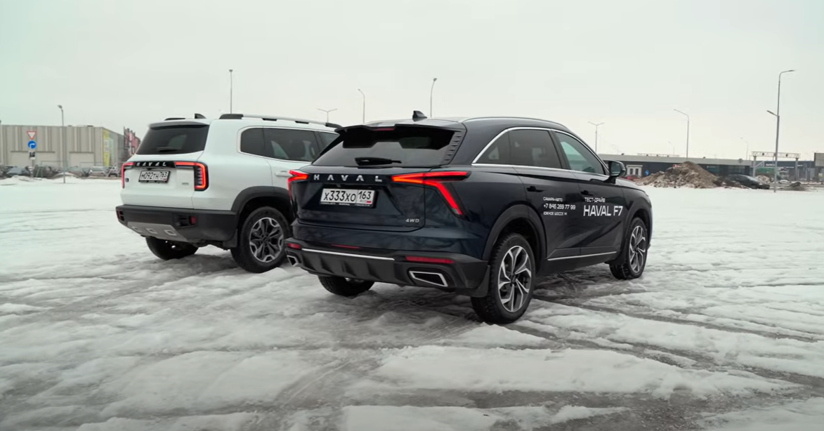 Haval F7 и Dargo