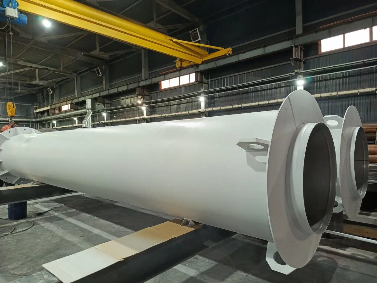 Проиводственная площадка Уральского завода дымоходов "Модуль" (Цех металлоконструкций)