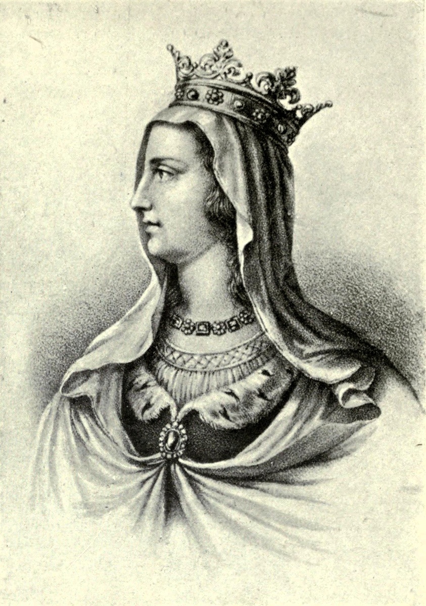 «Королева Изабелла Арагонская, жена Филиппа III», неизвестный автор, XIX век
