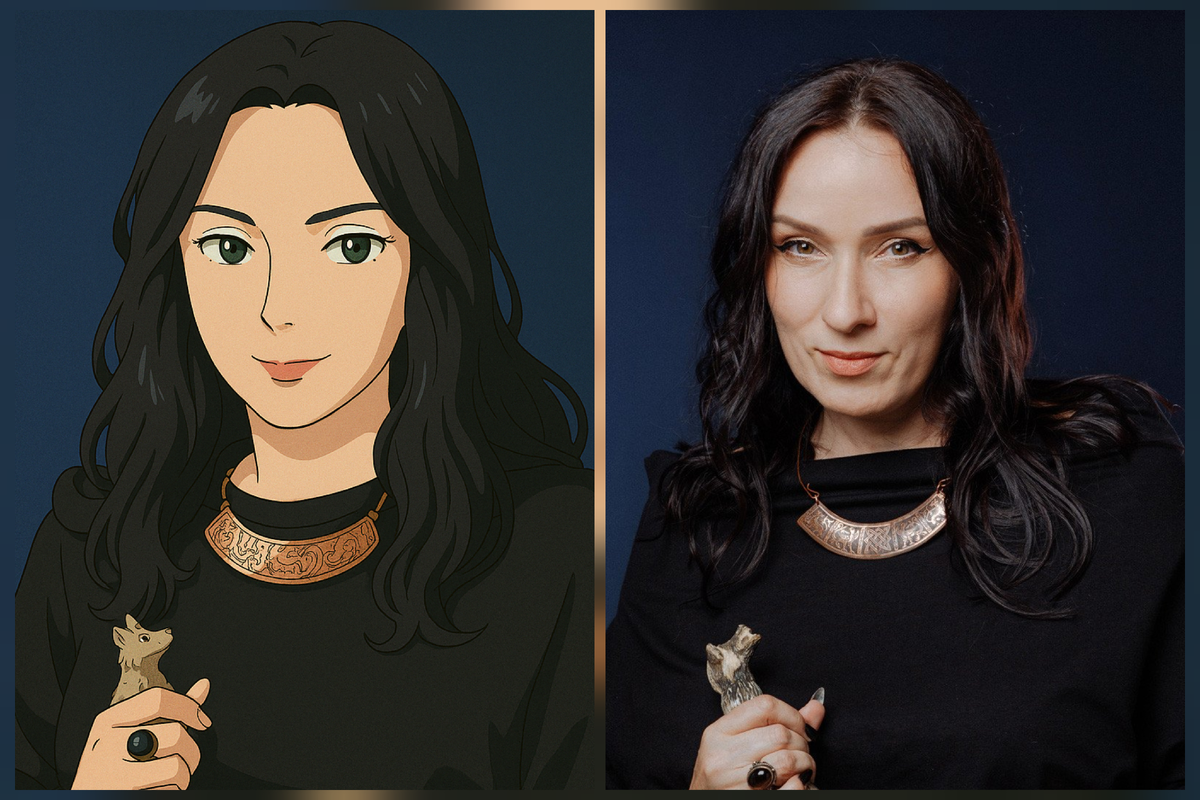 Ангелина везде получается милой, как бы не старалась быть серьезной☺️