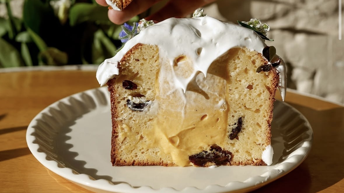 Кулич Finch манго-лимон внутри 